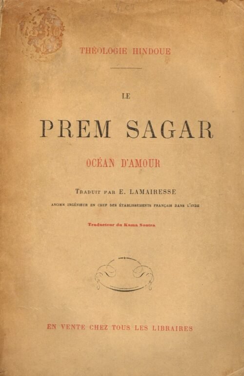 Théologie hindoue. Le Prem Sagar. Océan d'amour