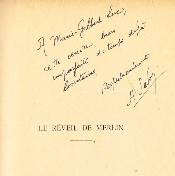 Le Réveil de Merlin. Féerie en 7 tableaux, un prologue et un épilogue