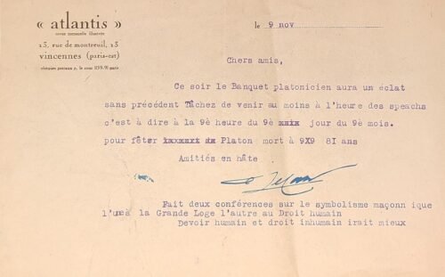 Le septième sens. L'aisthésis et L.A.S. DE PAUL LE COUR AU DR ALEXANDRE ROUHIER