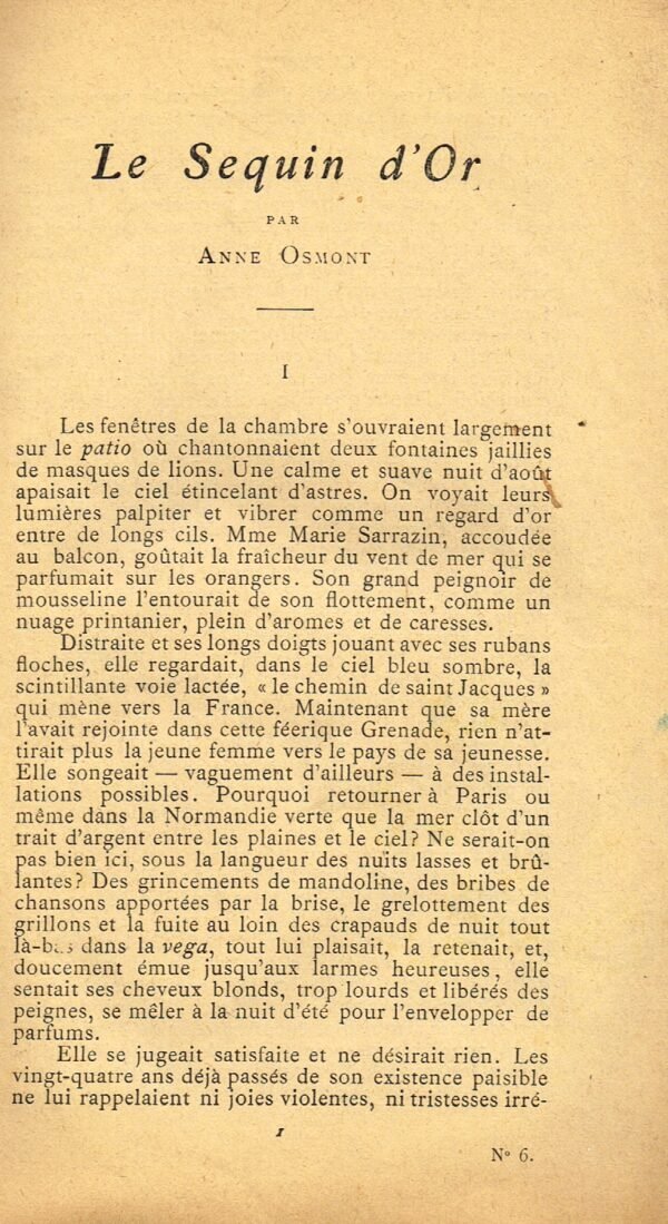 Le Sequin d'Or