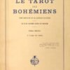 Le Tarot des Bohémiens