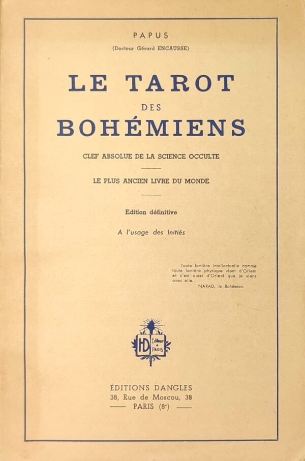 Le Tarot des Bohémiens