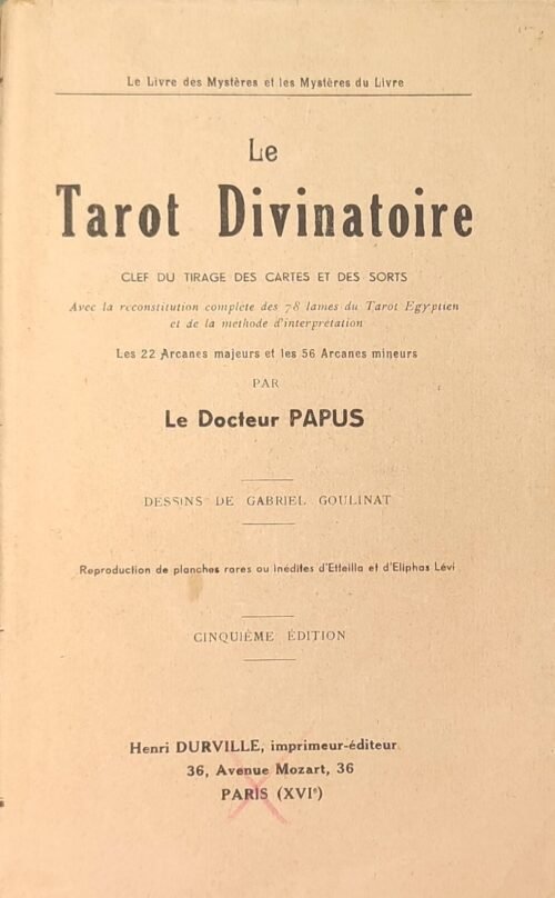 Le Tarot divinatoire