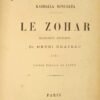 Le Zohar - Kabballa Denudata