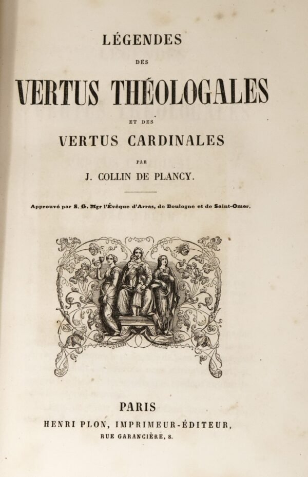 Légendes des vertus théologales et des vertus cardinales