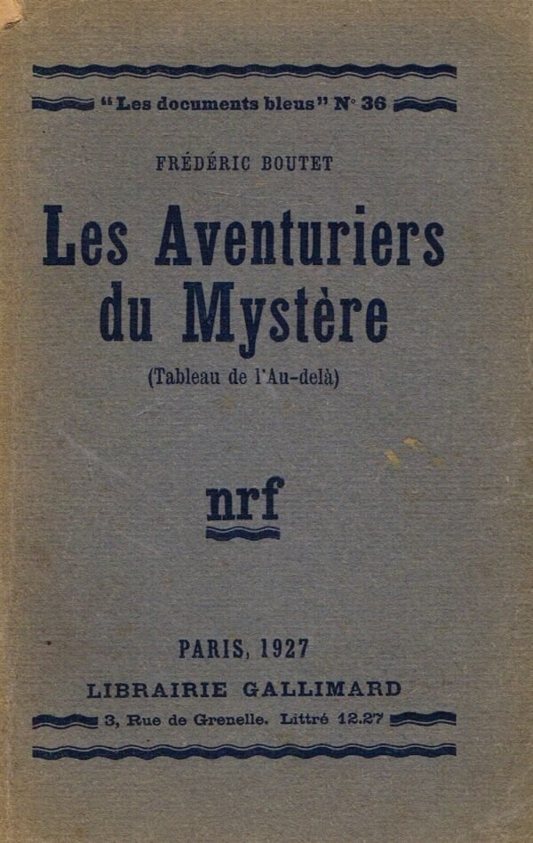 Les Aventuriers du Mystère (Tableau de l'Au-delà)
