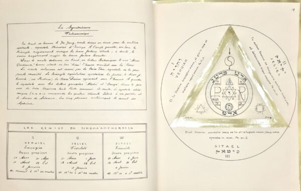 Manuscrit : Les Douze Talismans de GRAND POUVOIR