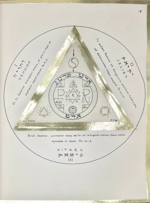 Manuscrit : Les Douze Talismans de GRAND POUVOIR