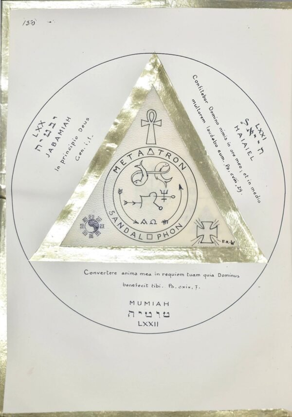 Manuscrit : Les Douze Talismans de GRAND POUVOIR