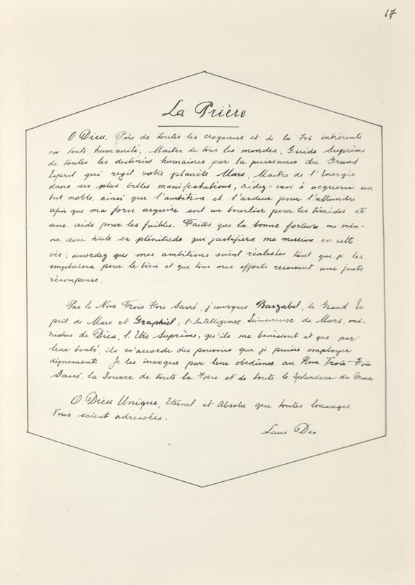 Manuscrit : Les Douze Talismans de GRAND POUVOIR