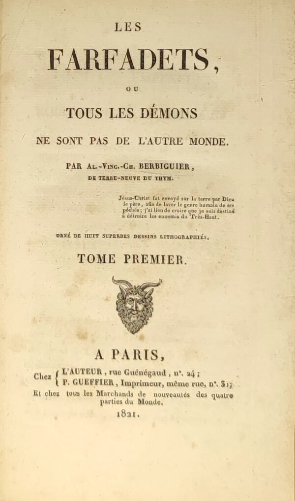 Les Farfadets ou Tous les Démons ne sont pas de l’Autre monde