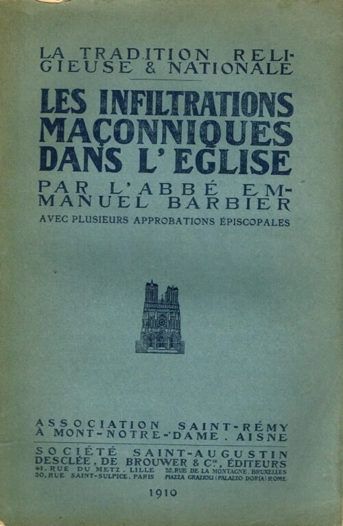 Les infiltrations maçonniques dans l'Eglise