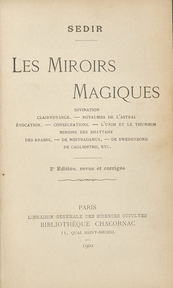 Les miroirs magiques