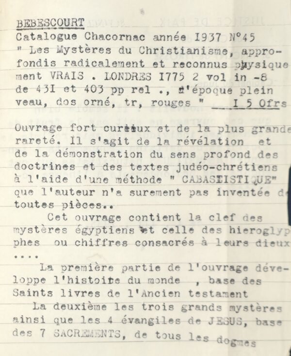 Les mystères du christianisme approfondis radicalement, et reconnus physiquement vrais...