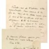 Les oiseaux de passage. Rimes fantastiques. Rimes d'Ebène et Lettre autographe signée