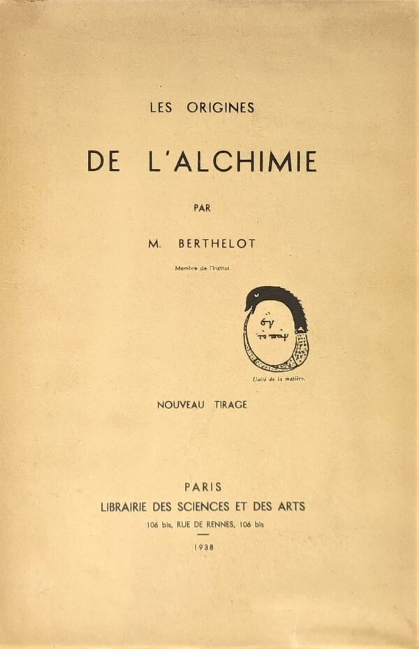 Les Origines de l'Alchimie