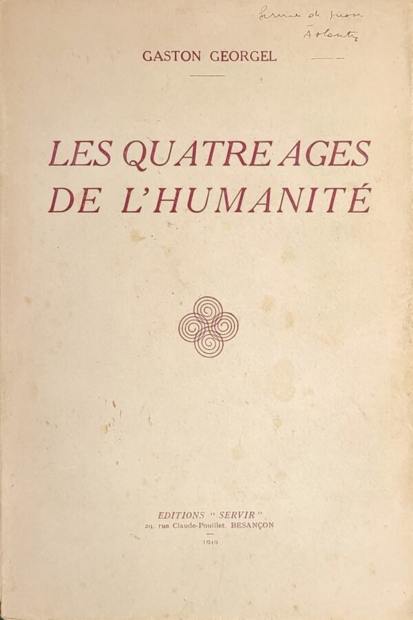 Les quatres âges de l'humanité.