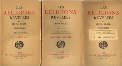 Les Religions révélées