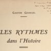 Les rythmes dans l'histoire. Les rythmes dans la vie des peuples...
