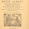 Les secrets merveilleux de la magie naturelle du PETIT ALBERT ...