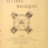 Lettres magiques