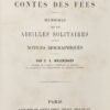 Lettres sur les contes de fées attribuées à Perrault et sur l'origine de la féerie...