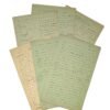 MANUSCRIT autographe signé : " La danse des tables " (août 1896)
