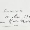 Manuscrit : Les Pouvoirs Hermétiques. Texte et arrangement symbolique