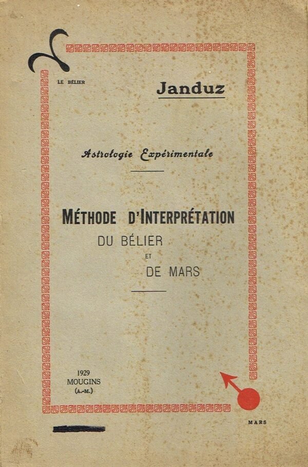 Méthode d’interprétation du Bélier et de Mars