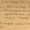 Notice sur Hoëné Wronski... Supplément à la notice sur Hoëné Wronski... Une page manuscrite inédite de Lazare Augé