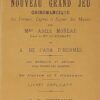 Jeu divinatoire de chiromancie dit « Jeu de la main »