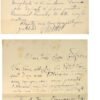 Oedipe et le Sphinx + 2 lettres autographes signées de Joséphin Péladan