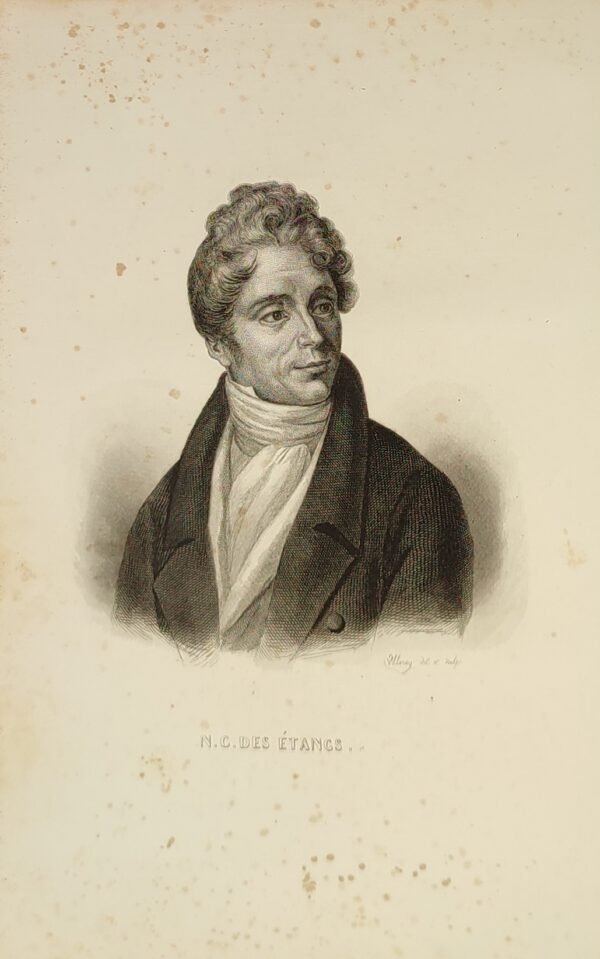 ŒUVRES maçonniques DE NICOLAS DES ÉTANGS   &   Diplôme de la Loge L’Espérance, à l’Orient de Bruxelles, 1824
