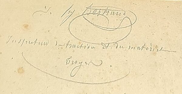 ŒUVRES maçonniques DE NICOLAS DES ÉTANGS   &   Diplôme de la Loge L’Espérance, à l’Orient de Bruxelles, 1824