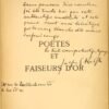 Poètes et faiseurs d'or, texte ou prétexte de l'alchimie