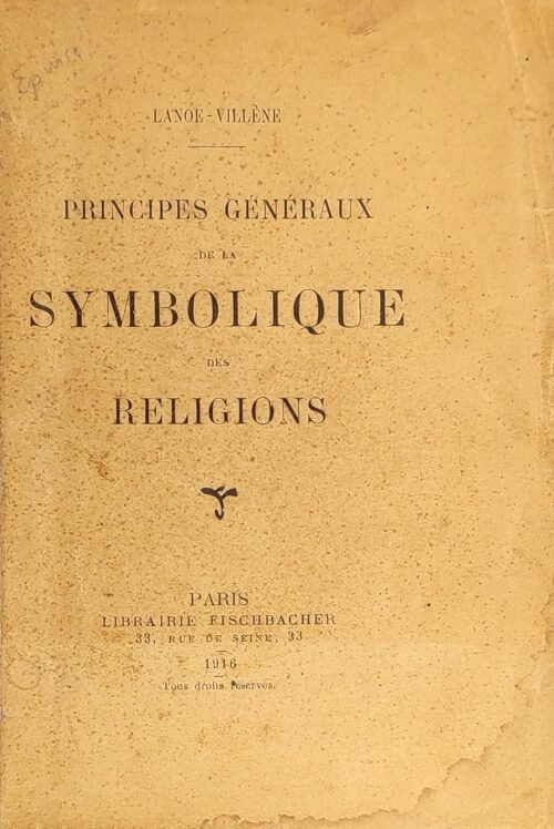 Principes généraux de la symbolique des religions