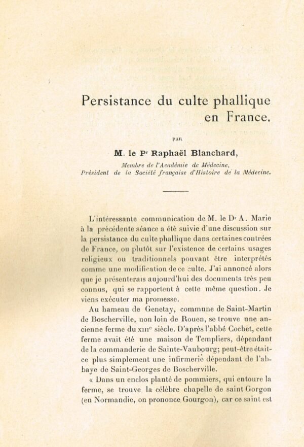Quelques amulettes phalliques conservées dans plusieurs musées nationaux.