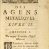 Rares experiences sur l'esprit mineral, pour la preparation et transmutation des corps metaliques...