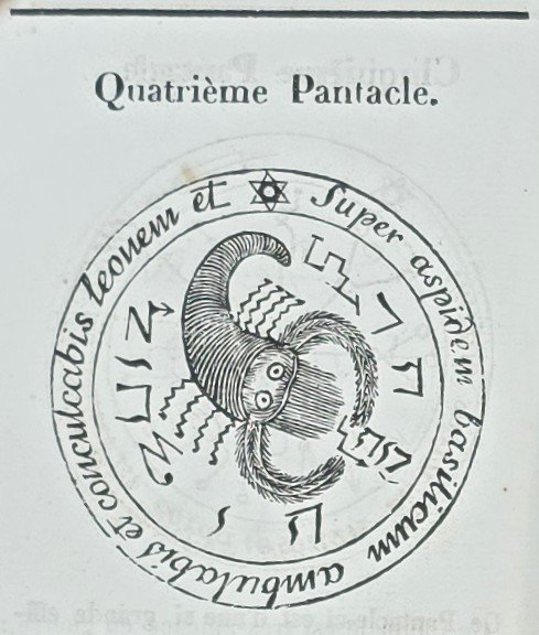 Réunion de QUATRE GRIMOIRES