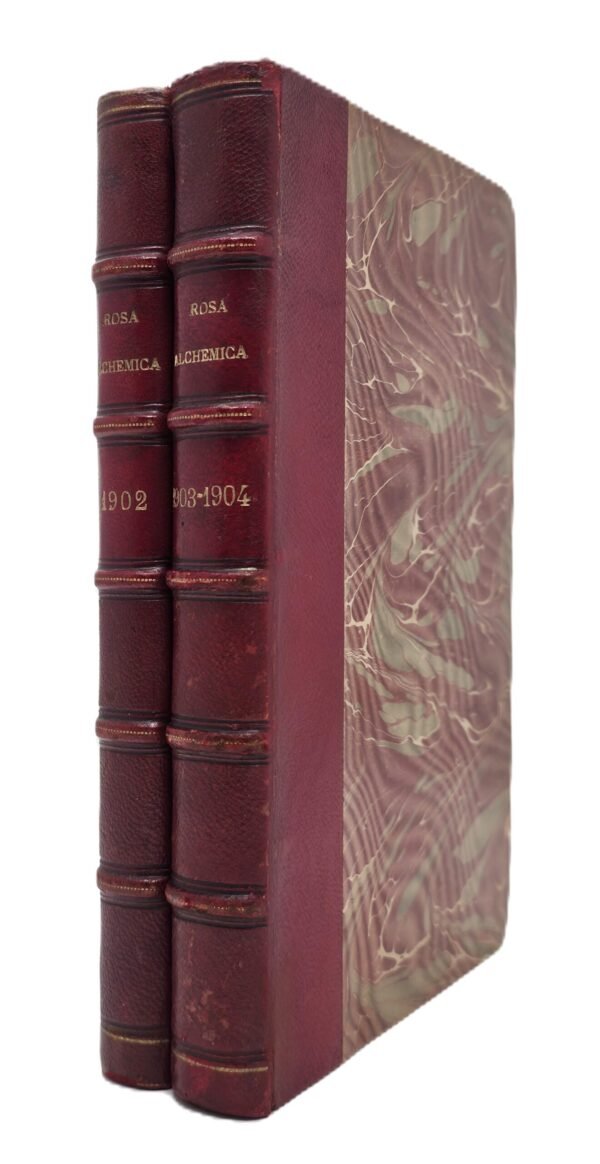 Rosa Alchemica. L’Hyperchimie. Revue mensuelle d’Hermétisme Scientifique.  Années 1902 et 1903...