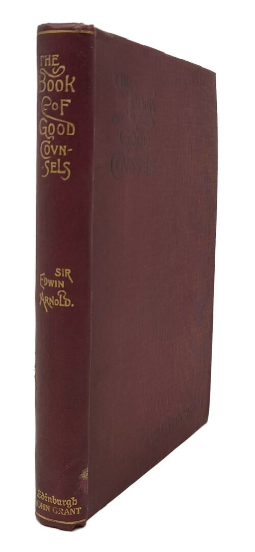 The Book of Good Counsels from the Sanskrit of the Hitopadeśa