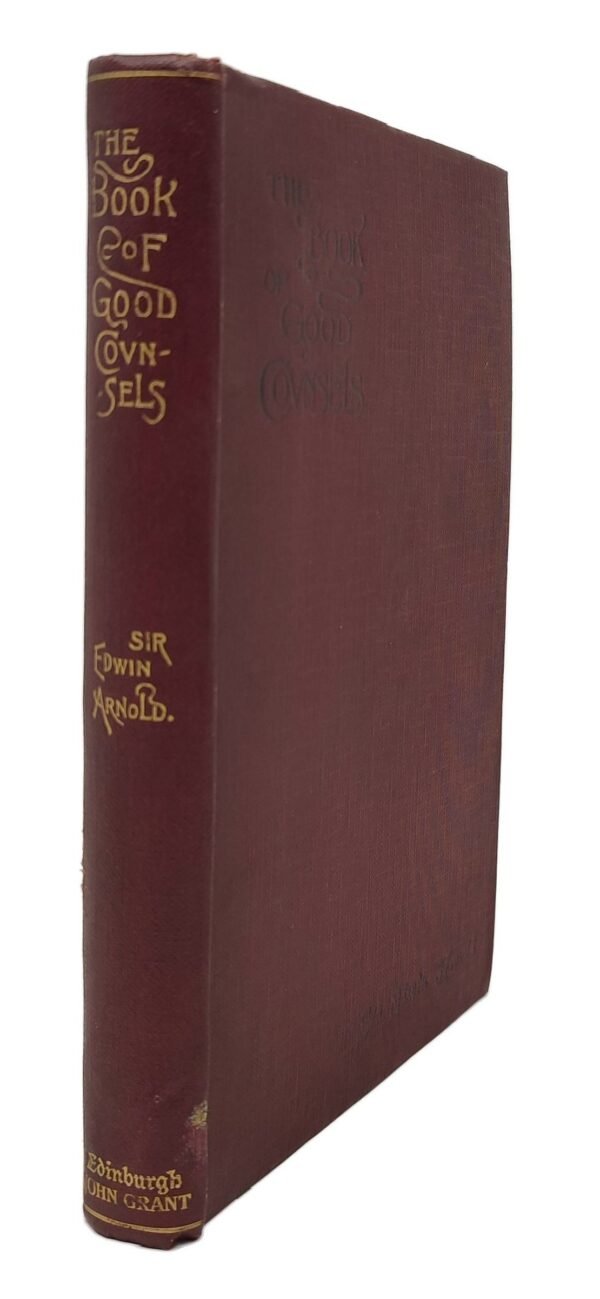 The Book of Good Counsels from the Sanskrit of the Hitopadeśa