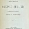 Théorie nouvelle sur les origines humaines. Homère en Occident. Troie en Angleterre