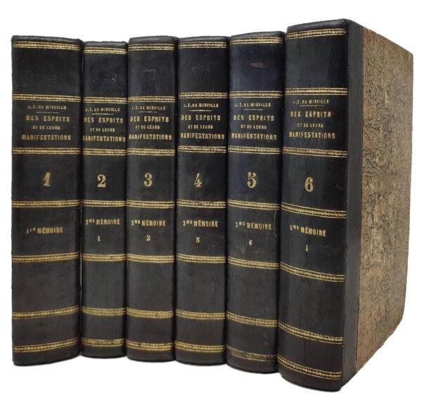 Pneumatologie. Des Esprits et de leurs manifestations. Complet en 6 volumes  diverses