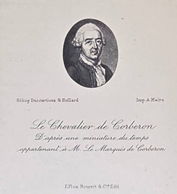 Un diplomate français à la Cour de Catherine II. 1775-1780. Journal intime du Chevalier de Corberon...