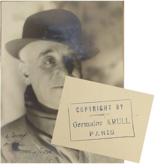 UN PORTRAIT PHOTOGRAPHIQUE INÉDIT DE MAX JACOB PAR GERMAINE KRULL