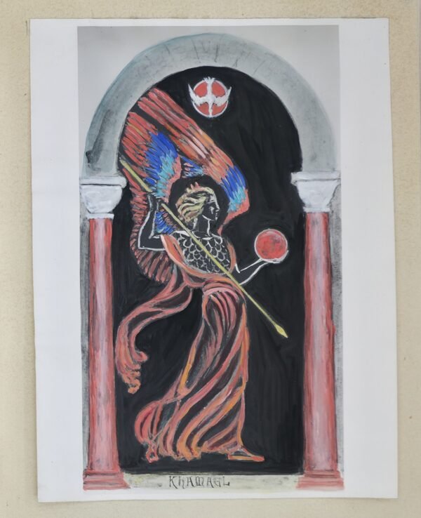 Manuscrit : Visions archangéliques. Méditations par la Vision. Tableaux par CHRISTIAN LORING