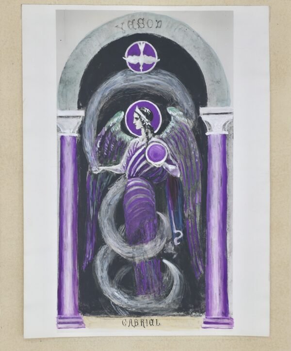 Manuscrit : Visions archangéliques. Méditations par la Vision. Tableaux par CHRISTIAN LORING