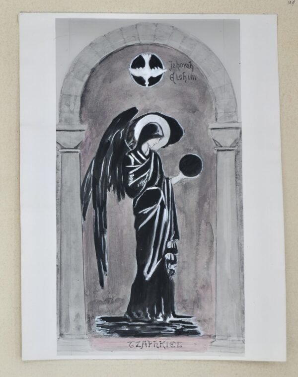 Manuscrit : Visions archangéliques. Méditations par la Vision. Tableaux par CHRISTIAN LORING