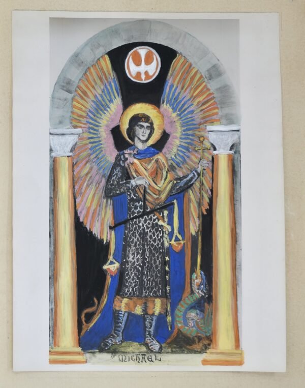 Manuscrit : Visions archangéliques. Méditations par la Vision. Tableaux par CHRISTIAN LORING